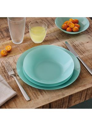 ASSIETTE SOFT BLUE ARTY PLAT
